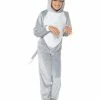 Smiffys USA Costumes Dog Child's Costume Grey