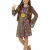 Smiffys USA 60s Hippie Girl Costume