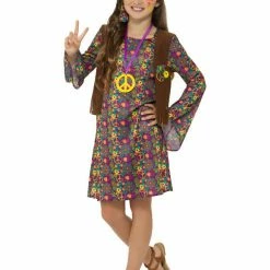 Smiffys USA 60s Hippie Girl Costume