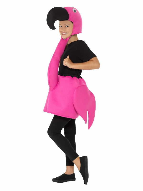 Smiffys USA Pink Flamingo Kids Costume 3 Smiffys USA Pink Flamingo Kids Costume