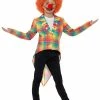 Smiffys USA Neon Tartan Clown Kids Tailcoat Costumes