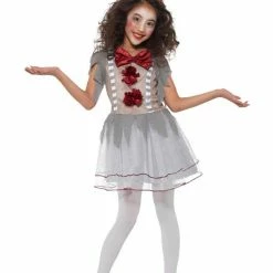 Smiffys USA Costumes Vintage Clown Girl Costume