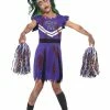 Smiffys USA Dark Cheerleader Zombie Girl's Costume Costumes 2 Smiffys USA Dark Cheerleader Zombie Girl's Costume Costumes