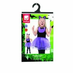 Smiffys USA Costumes Toddler Cat Purple Tutu Costume