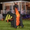 Gemmy Decorations & Props 9' Giant Airblown Projection Fire & Ice Dragon Inflatable Yard Lawn Decor 1 Gemmy Decorations & Props 9' Giant Airblown Projection Fire & Ice Dragon Inflatable Yard Lawn Decor