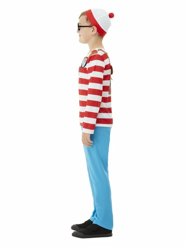 Smiffys USA Costumes Where's Wally? Child Costume 4 Smiffys USA Costumes Where's Wally? Child Costume