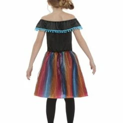 Smiffys USA Day Of The Dead Girl Costume Costumes