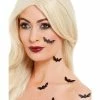 Smiffys USA Smiffys Make-Up FX, 3D Bat Stickers, Black Makeup & SFX