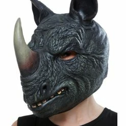 Smiffys USA Rhino Head Latex Adult Mask