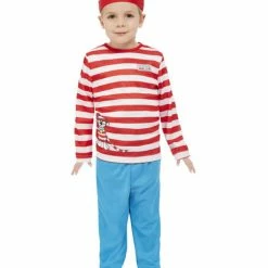 Smiffys USA Costumes Where's Wally Toddler Costume