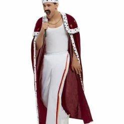 Smiffys USA 70s Queen Freddie Mercury Deluxe Royal Bohemian Rhapsody Costume