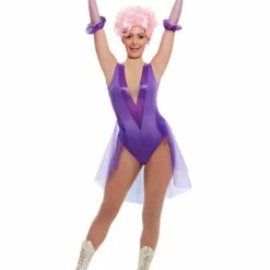 Smiffys USA Trapeze Artist Women's Purple Circus Costume Costumes