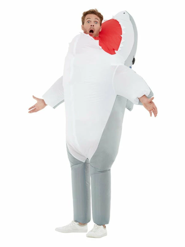 Smiffys USA Inflatable Shark Attack Adult Costume 3 Smiffys USA Inflatable Shark Attack Adult Costume