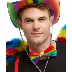 Smiffys USA Rainbow Adult Bow Tie Accessories
