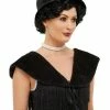 Smiffys USA 1920's Costumes 20s Women's Hat And Sole Black