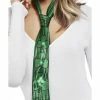 Smiffys USA Paddy's Day Light Up Shamrock Tie