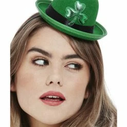 Smiffys USA Hats & Headpieces Paddy's Day Mini Bowler Hat