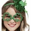 Smiffys USA Paddy's Day Shamrock Glitter Party Specs Accessories