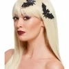 Smiffys USA Accessories Bat Hair Women's Clips