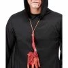Smiffys USA Accessories Severed Hand Necklace