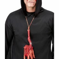 Smiffys USA Accessories Severed Hand Necklace