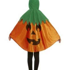 Smiffys USA Pumpkin Hooded Cape Kids Accessories