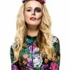 Smiffys USA Day Of The Dead Rose Headband Women's Accessories