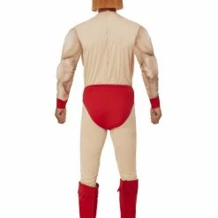 Smiffys USA He-Man Men's Costume With Muscle Chest Costumes