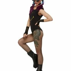 Smiffys USA Smiley Women's Bodysuit Costumes