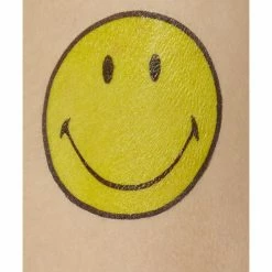 Smiffys USA Smiley Transfer Tattoos, Multi-Coloured