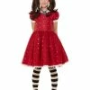 Smiffys USA Costumes Santoro Ruby Girls Costume