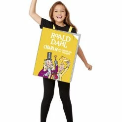 Smiffys USA Costumes Roald Dahl Charlie And The Chocolate Factory Book Kids Costume