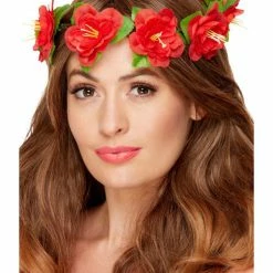 Smiffys USA Hawaiian Flower Crown Women's Accessories