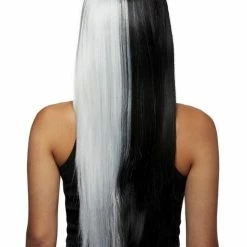 Smiffys USA Manic Panic® Raven™ Virgin™ Downtown Diva Women's Wig Wigs & Beards