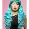 Smiffys USA Manic Panic® Mermaid™ Ombre Siren Women's Wig
