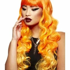 Smiffys USA Manic Panic® Psychedelic Sunrise™ Siren Women's Wig 10 Smiffys USA Manic Panic® Psychedelic Sunrise™ Siren Women's Wig