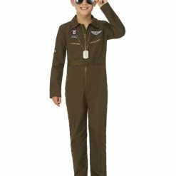 Smiffys USA Top Gun Maverick Child's Aviator Costume