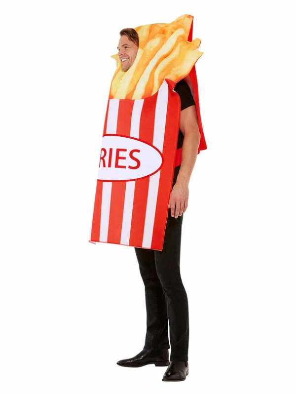 Smiffys USA French Fries Adult Costume 4 Smiffys USA French Fries Adult Costume