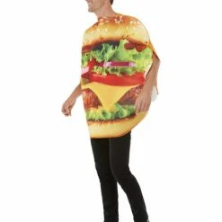 Smiffys USA Hamburger Adult Costume Costumes