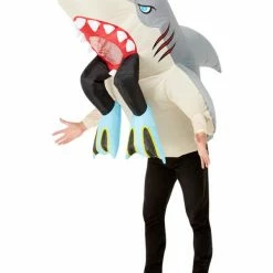 Smiffys USA Costumes Inflatable Shark & Diver Adult Costume