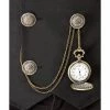 Smiffys USA 1920's Costumes 20s Men's Pocket Fob Costume Watch