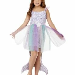 Smiffys USA Costumes Seashell Mermaid Girls Costume