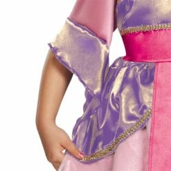 Disguise Girl's Mulan Sparkle Classic Costume Dress, 4-6 Costumes