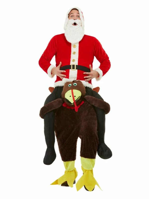 Smiffys USA Piggyback Ride A Turkey Adult Costume Costumes 3 Smiffys USA Piggyback Ride A Turkey Adult Costume Costumes