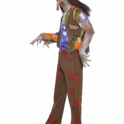 Smiffys USA Costumes Zombie 60s Hippie Costume