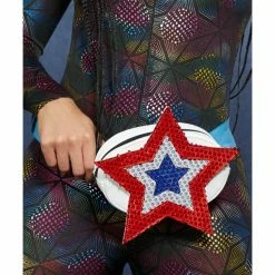 Smiffys USA Accessories Americana Sequin Independence Day Star Bum Bag Fever Women's