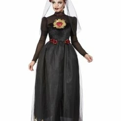 Smiffys USA Costumes Day Of The Dead Sacred Heart Bride Women's Costume