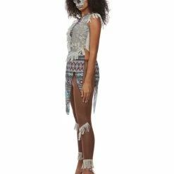 Smiffys USA Dark Spirit Warrior Native Indian Women's Costume