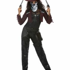 Smiffys USA Western Cowgirl Dark Spirit Women's Costume