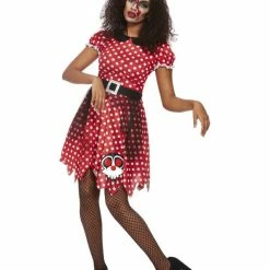 Smiffys USA Costumes Zombie Apocalypse Mouse Women's Costume